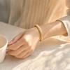 Colorful Vintage Cloisonne Bangle Traditional Women's Hand Bracelet Lotus Flower Bangle  Girls