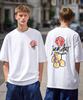 One Hundred Percent Ohpxvorin Camellia Semi-Over Short Sleeve Tee 6
