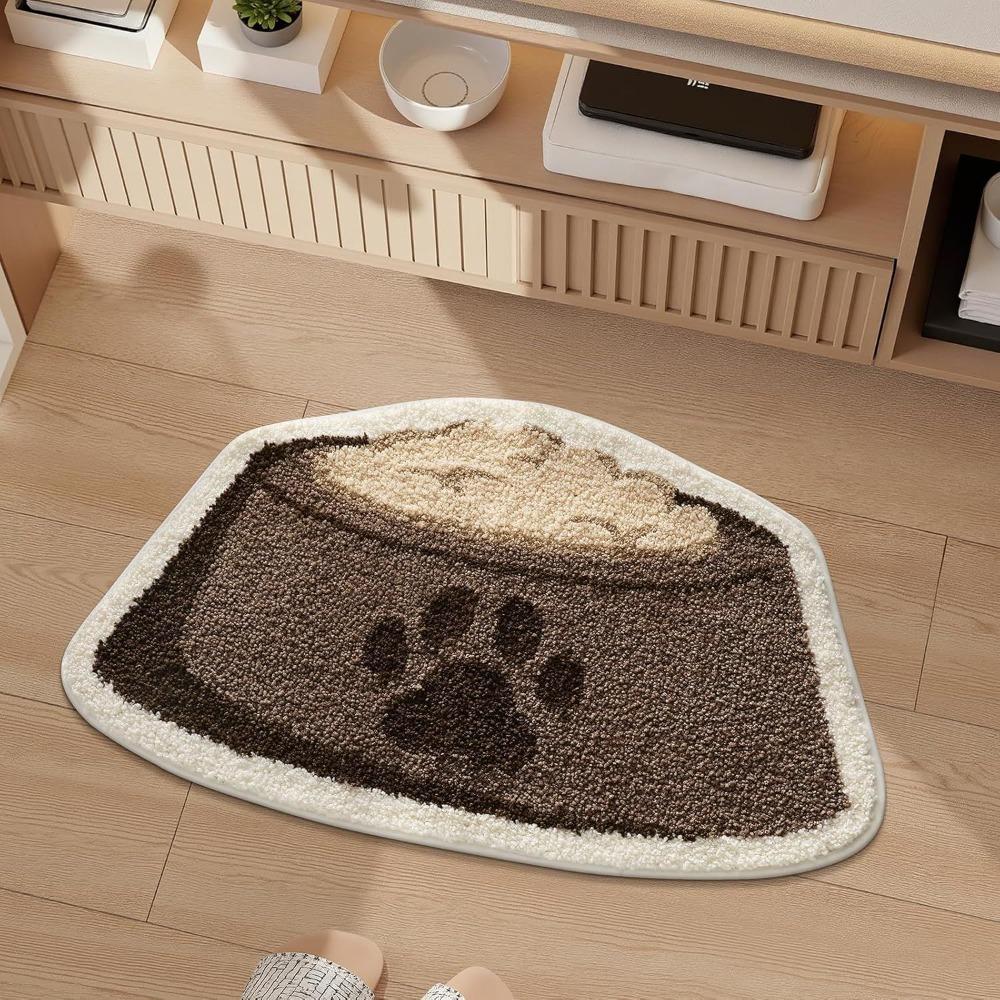 Dense Pile Entry Doormat Machine Washable Door Mat Comfortable Bathroom Floor Mat  Bathroom Doorway
