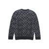 Coach FW22 Pattern Printed Loose Casual Crew Neck Long Sleeve Sweatshirt Women Sweatshirt Black CF886-BK-BR