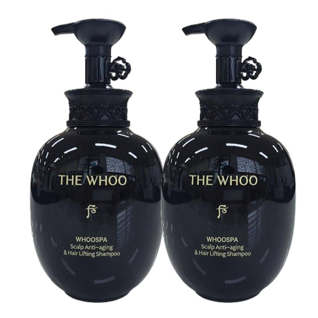 The History of Whoo Spa Scalp Anti-Aging & Hair Lifting Shampoo 350ml | Korean Herbal Shampoo for Healthy Scalp & Volume Care
