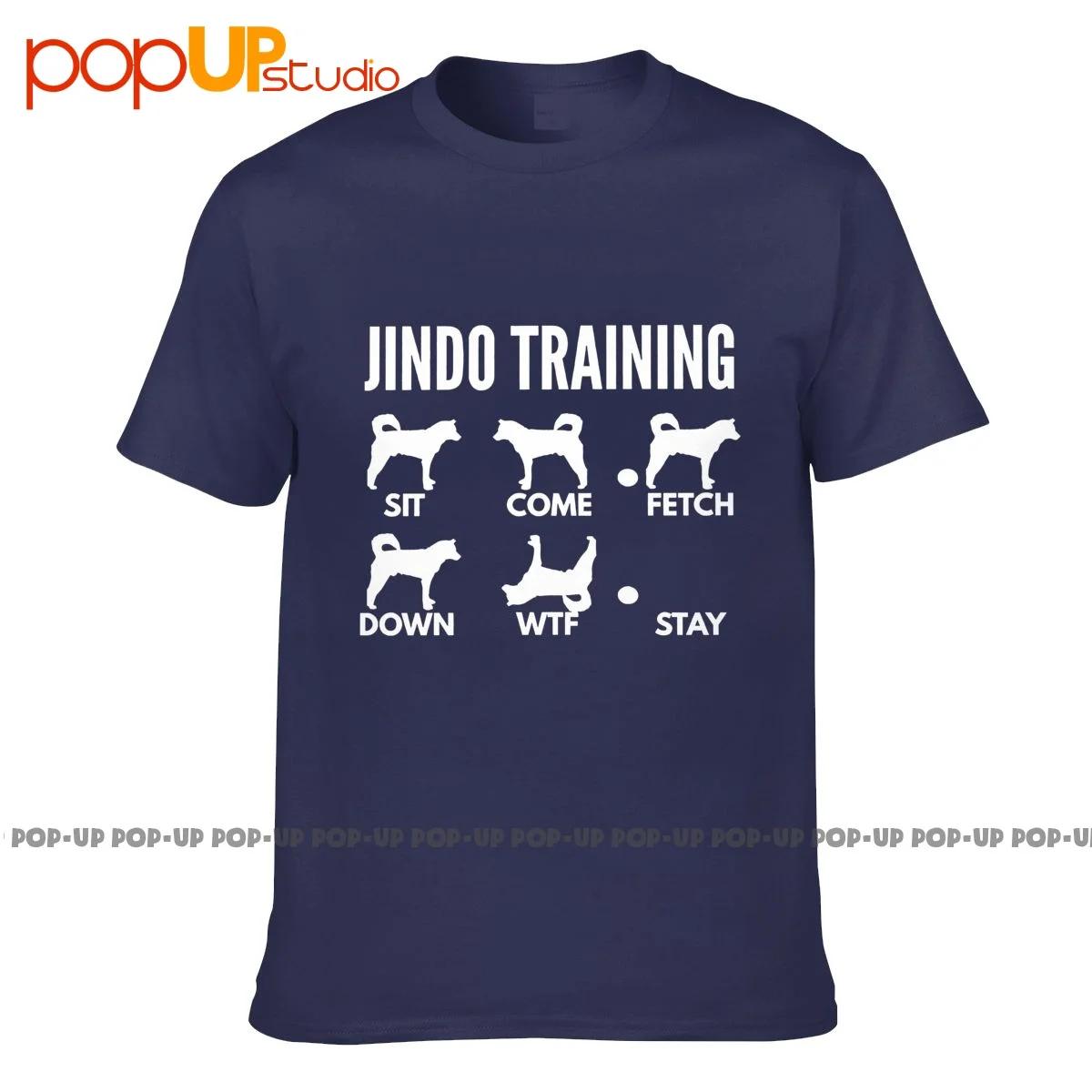 New Jindo Training For Korean Jindo Dog Owners Tshirt Daily Fashion Hot Deals Tee Shirt L
