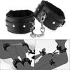 BAOQISHAN Restraints SM Goods Eye Mask Black SM Goods SM Set SM Play Fluffy Painless Restraints Handcuffs Foot Shackles Cross Shackles Eye Mask Adult