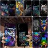 Cartoon Art Owl New High-End Shell Phone Case for Xiaomi Poco C40 C50 C51 C55 C65 C71 C75 F2 F3 F5 F6 F7 M2 M3 Pro Ultra
