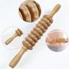 Wooden Therapy Massager Roller Trigger Point Massager Stick for Fascia Cellulite Muscle and Abdomen Body  Muscle Belly Relief Tool