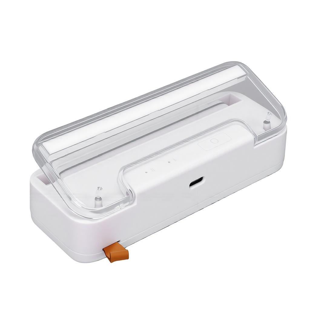 Gıda Sızdırmazlık Makinesi 1500mAh Pil Tek Tuşla Çalıştırma Taşınabilir Baharat Atıştırmalık Sızdırmazlık Cihazı Ev Kullanımı İçin