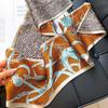 Spring New Silk Long Silk Scarf Temperament Light Luxury Versatile High Sense 111% Mulberry Silk Ribbon Accessories