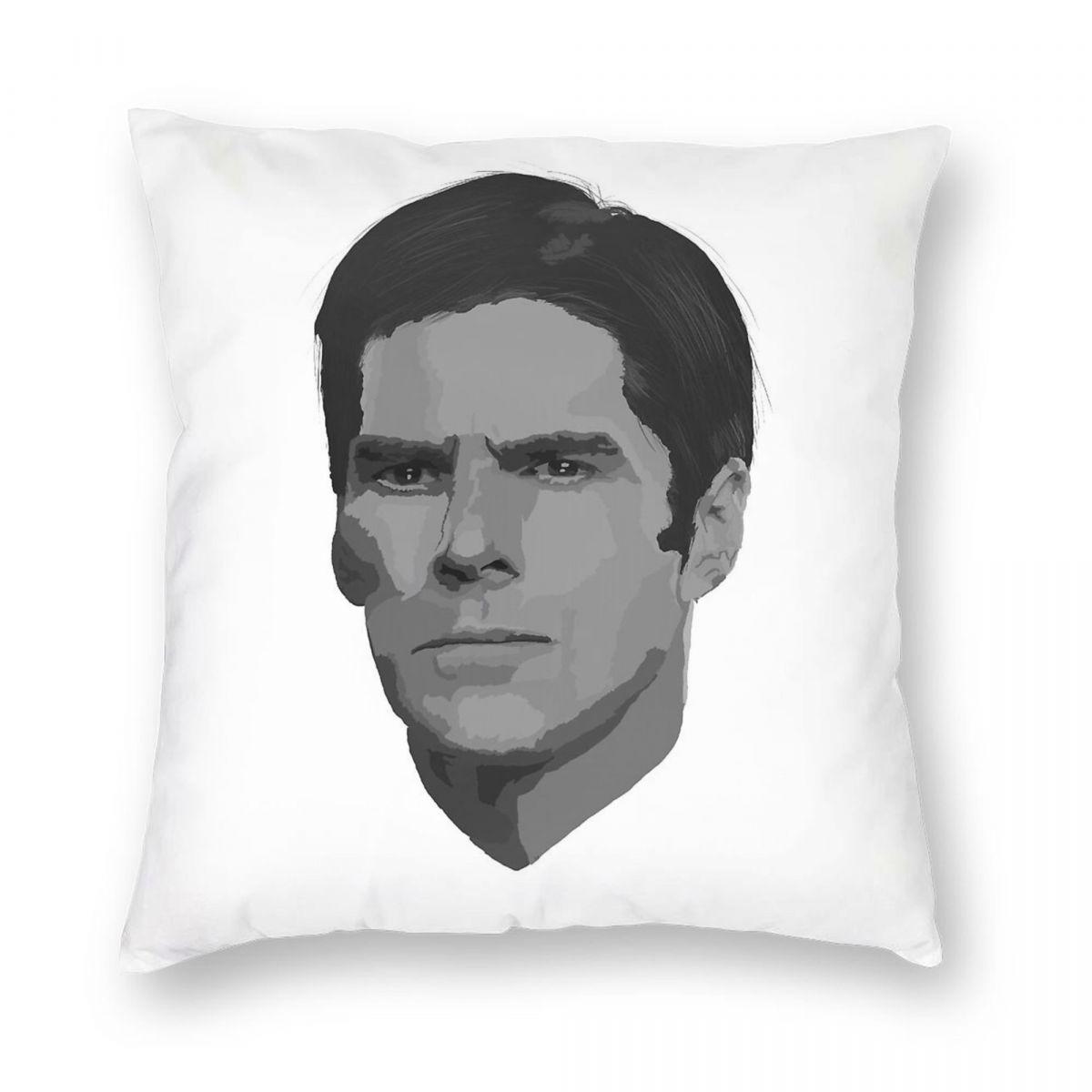 Criminal Minds Aaron Hotchner Square Pillowcase Polyester Linen Velvet Pattern Zip Decorative Pillow Case Home Cushion Cover 18 30cmx30cm