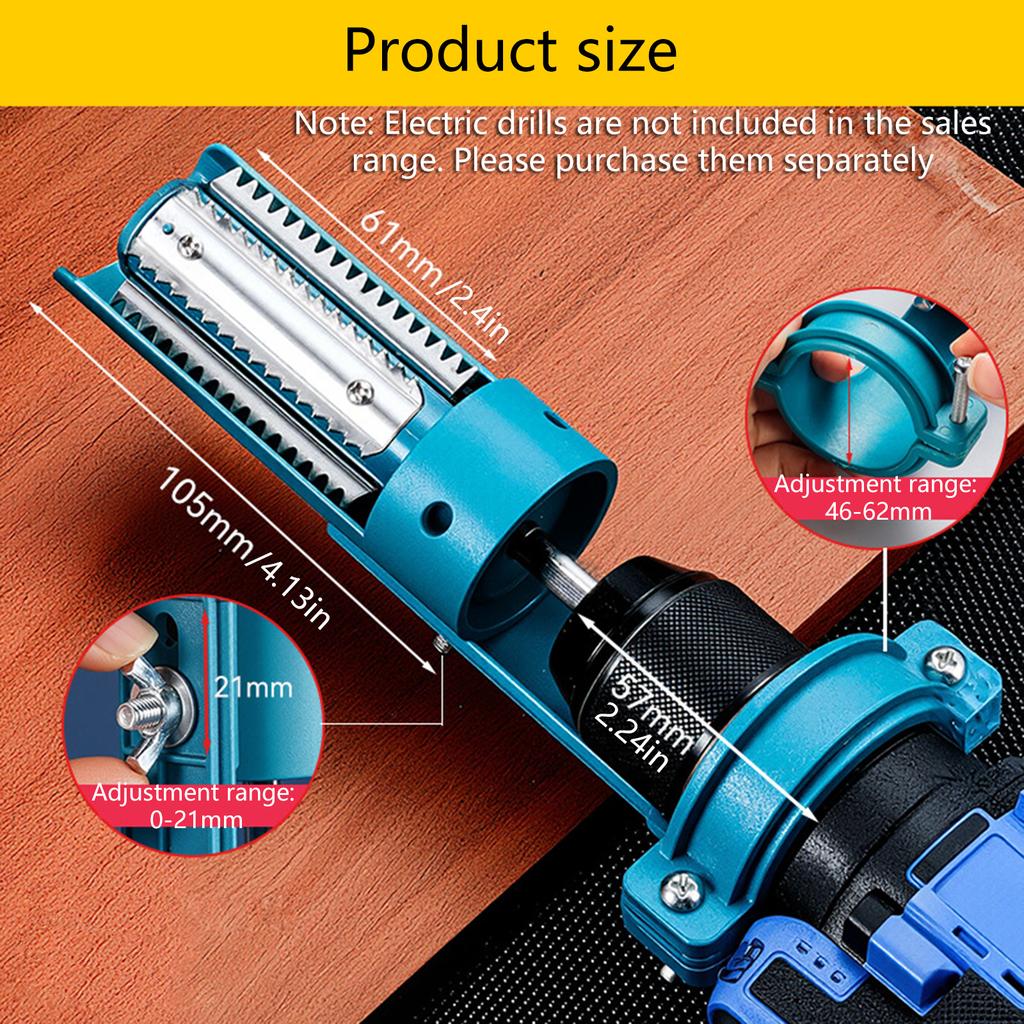 Electric Drill Fish Scaler Attachment 6 Razor Blades Labor Saving Design for Most Power Drills Easy To Clean