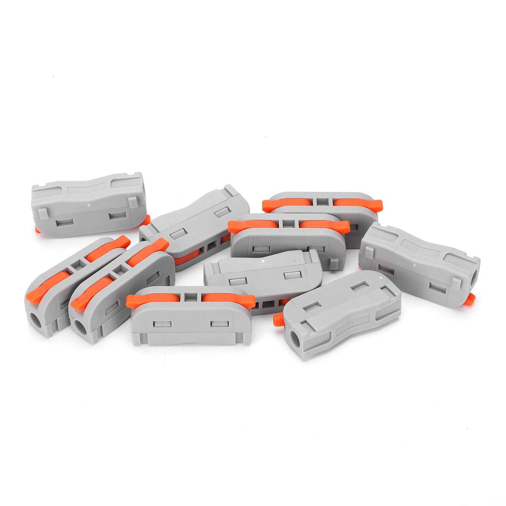 20Pcs Wire Conductor Connector  LeverNut 1in1out Fast Lighting Terminal Block