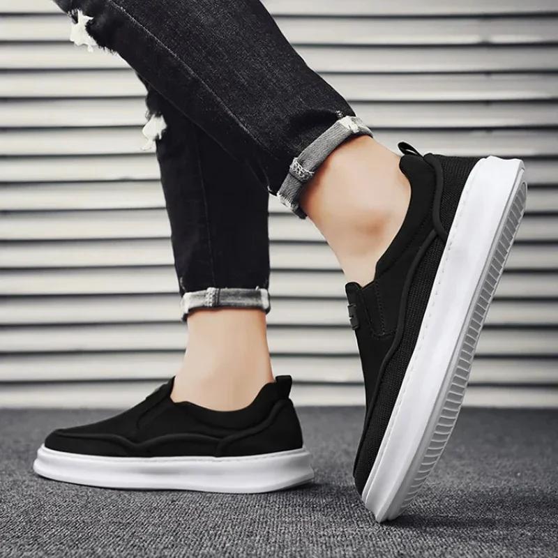 2024 New Men's Casual Shoes Low Cut Fashionable Trendy Youth Casual Sports Shoes Lightweight Breathable Free Comfortable Feeling