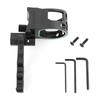 M1 5-Pin Bow Sight Black Aluminum Alloy Ambidextrous Flip-Up Archery Sight with Light for Compound Recurve Bow Hunting Shooting