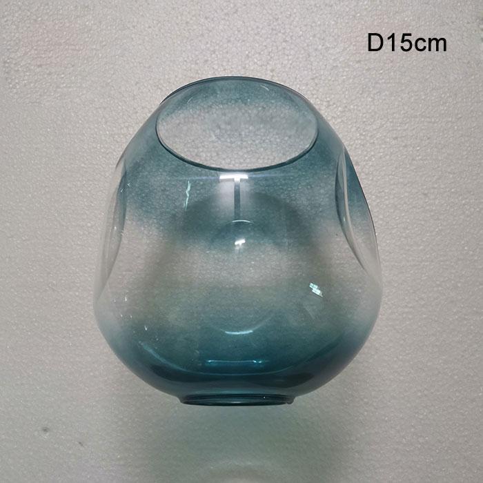 

DNA Shades Нерегулярна люстра Glass Replacement Lamp Abasur for Lindsey DNA Geometry small big E27 Lights Cover