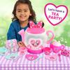 Minnie Happy Helpers Terrific Teapot Set, Multicolor Minnie Mouse Terrific Teapot, Kids Pretend Play Tea Set [Parallel Import]