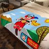 Customizable Cartoon Cute 3D Printing P-PaulF- Frank Flannel Blanket Sofa Home Warm Soft Blanket Four Seasons Portable Gift Blan