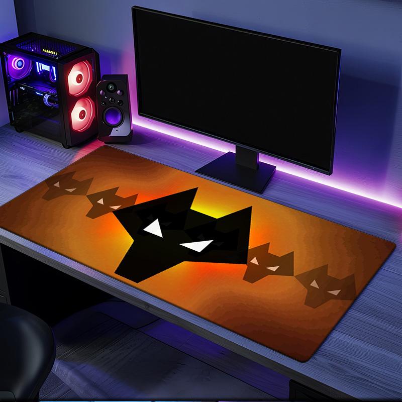 Wolf In The Night Wanderer Mauspads, Gummibasis, Mauspads für Gamer und Bürogebrauch, Gaming-Schreibtisch , Leicht zu reinigende Matte Weihnachts-Fan-Geschenke