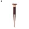 1Pc Champagner Gold Griff Augenbraue Foundation Pulver Flamme Make-Up Pinsel Tragbare