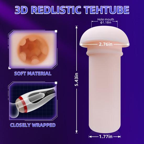 Vibrating Male Masturbator Stroker Cup Cock Stimulator Penis Massager Sex Toys for Men
