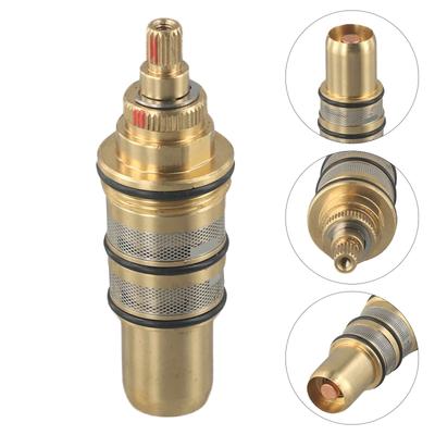 Shower Thermostatic Cartridge Shower Temperature Control Built-in Thermal Element Effective Growth Good Stability