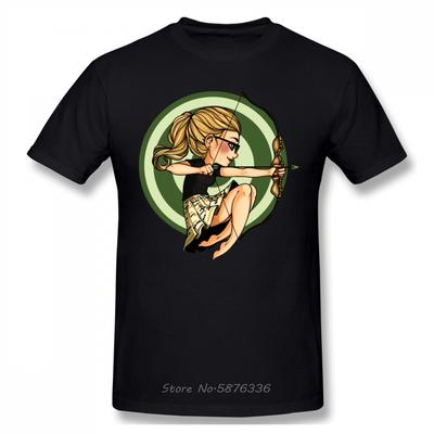 Felicity Green Arrow Tshirt Summer Men Short Sleeve Oneck Cotton Tshirt Anime Hip Hop Tees Tops