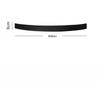 Rear bumper guard plate PVC rubber guard plate strip, car trunk door frame guard plate, bumper reinforcement decoration