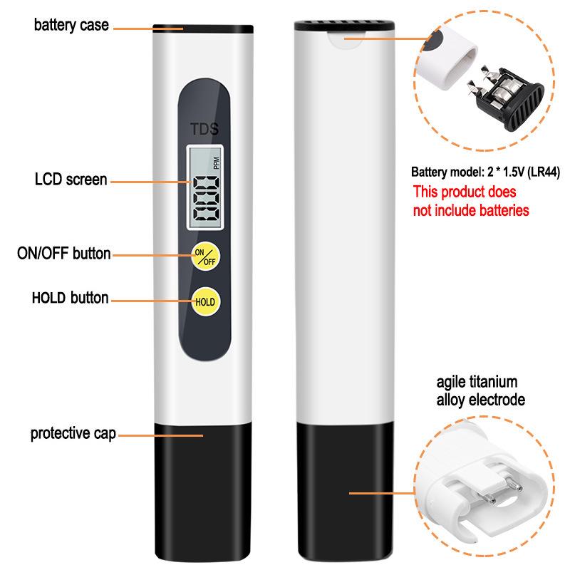 High-Quality TDS Water Test Pen for Household Use