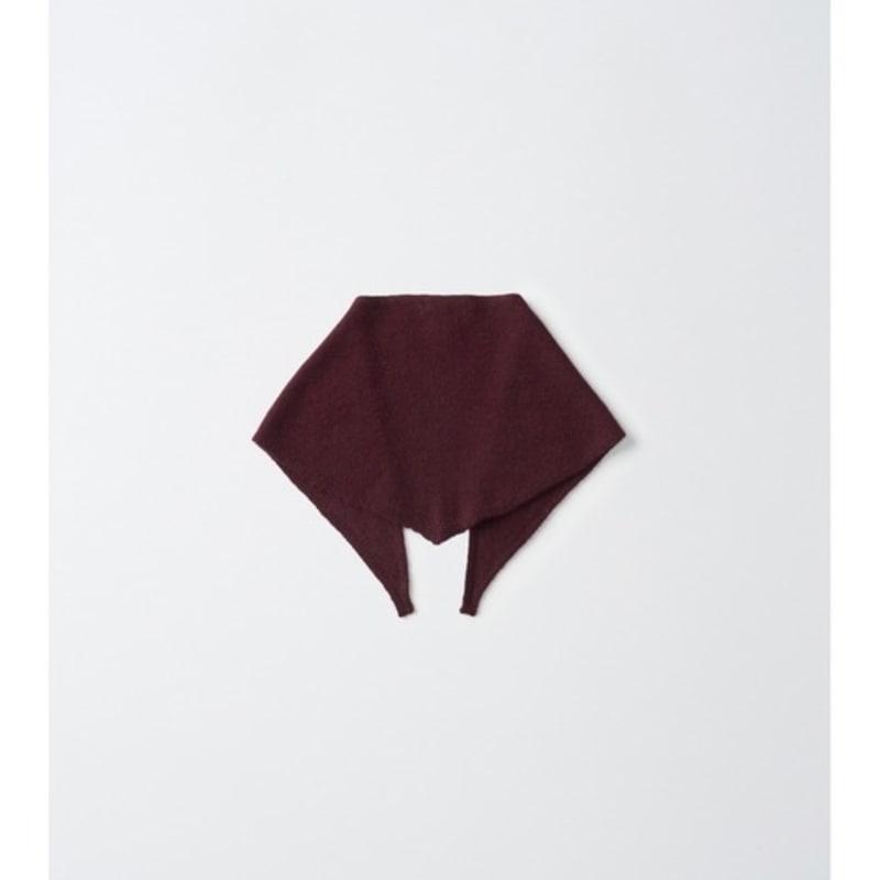Pure Cashmere NYC TRIANGLE SCARF_Burgundy