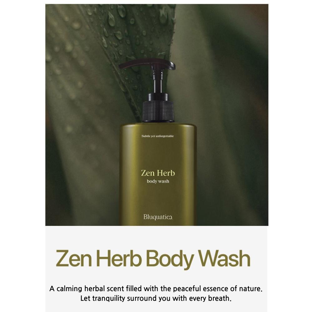 

[Bluquatica] Perfume Body Wash 310ml / 10.48 fl oz Zen Herb