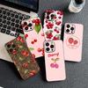 Cover for Xiaomi Poco C75 C65 C85 X7 X6 M8 F7 F8 Ultra F6 Pro Casing Phone Case Cherry Fruit Summer Strawberry Cherries