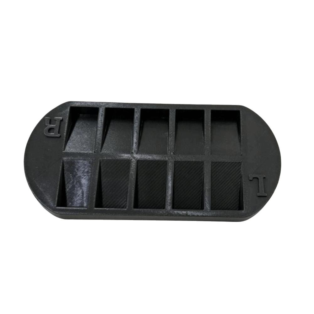 With L/R Mark Nail Tip Storage Tray 10 Grids Nail Art Storage Plate Nail Art Organizer  Nail Art