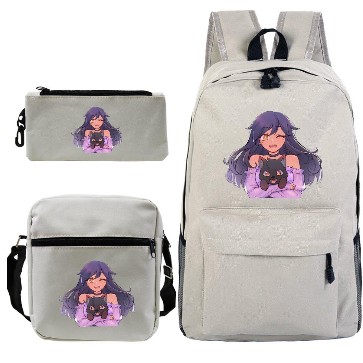 

Вокруг моего мира, школьные сумки для учеников средней школы, модные детские рюкзаки большой вместимости, набор из трех предметов Three-piece set