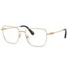Swarovski Womens Rectangle Eyeglasses 53mm Pale Gold Sk 1003 4013