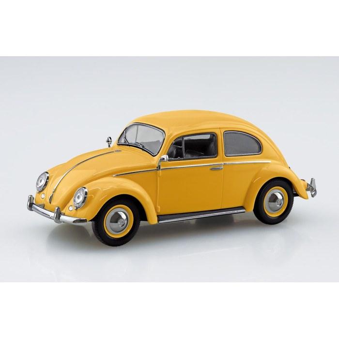 AOSHIMA Volkswagen Beetle Snap Kit No.20-PY (Postal Yellow) 1/32 Scale