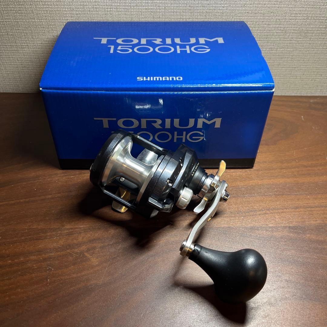Used SHIMANO TORIUM 1500HG bait reel