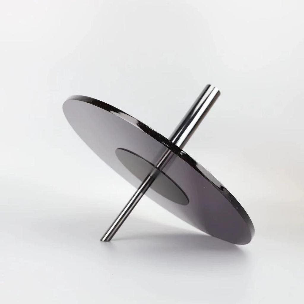 Acrylic Metal Flying Saucer Ornaments Geometric Handicrafts Flower Vase Flower Arrangement Accessories Home Decoration