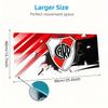 River Plate Mouse Pad, Large Gaming Desk Mat, Non-slip XXL Mousepad for Laptop & Tablet, Mini PC Playmat with Stitched Edges