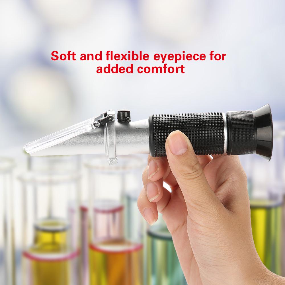 1.000-1.130 Wort Specific Gravity Refractometer Beer Fruit Juice Wine Sugar Test