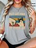 Cartoon Playful Style Best Cat Mother Printed TShirt Womens SummerSpring Short Sleeve Round Neck Casual Top