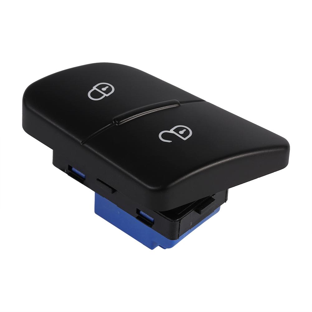 LH Driver Side Car Door Lock Switch Central Locking Button For  Passat 2006 2011 B6 3C