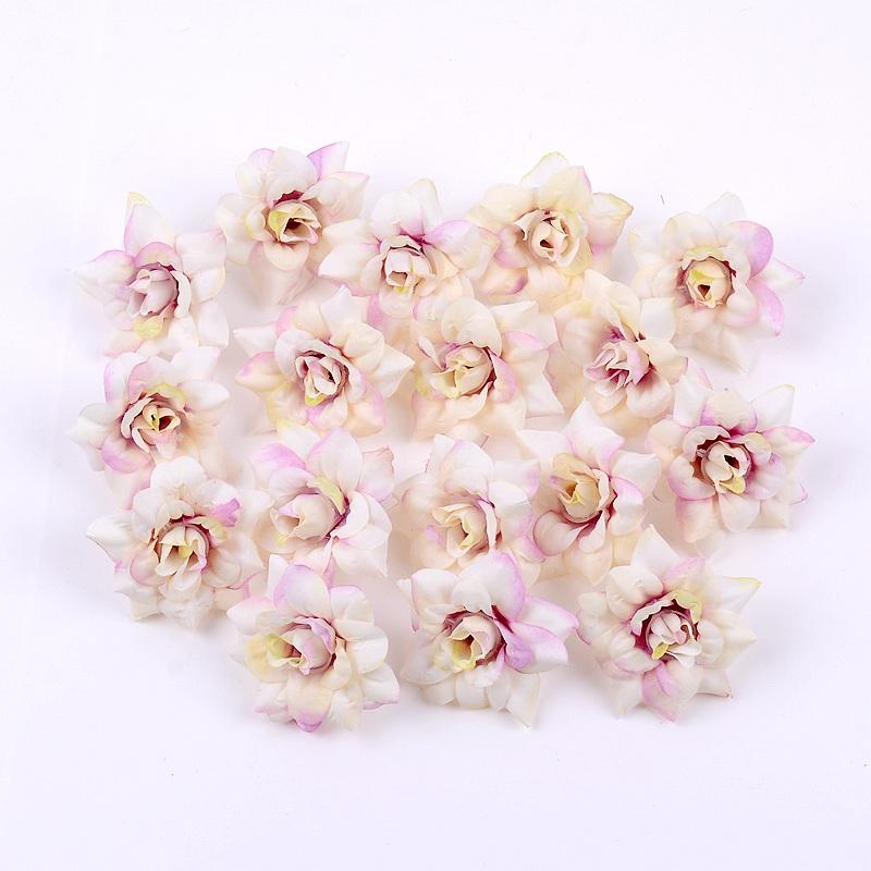 

10/20Pcs Artificial Flowers Rose Head Silk Fake Flowers For Home Decor Garden Party Wedding Decoration Craft Wreath Accessories 10PCS