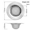 1Pc Kitchen Sink Stainless Steel Mesh Strainer Anti Clog Sears Sewer Filter Easy Clean Food Stopper