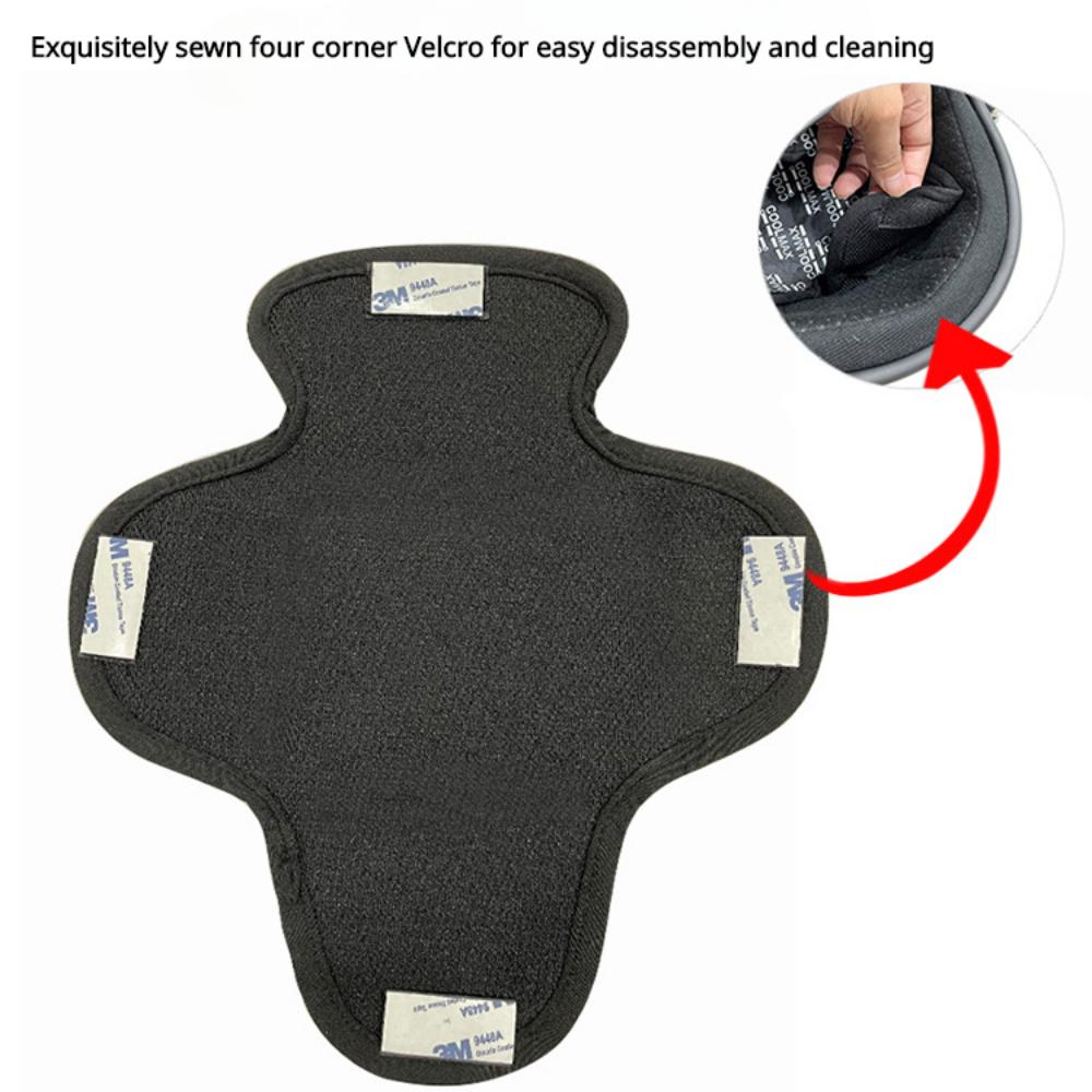 Motorcycle Helmet Pad Anti Sweat Wicking Helmet Padding Quick-Drying Breathable Removable Washable Waterproof Helmet Liner   Helmet Pads