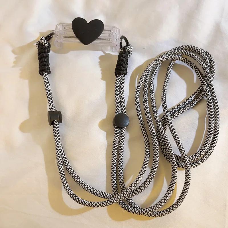 

Phone Lanyard with Back Clip - Adjustable Case Clip, Long Rope, Mobile Phone Back Clip Accessory