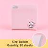 80sheets Cartoon Posted It Memo Sticky Cute Sheep Panda Notes Pads Posits Stationery Stickers Notebook Planner Message Sticker
