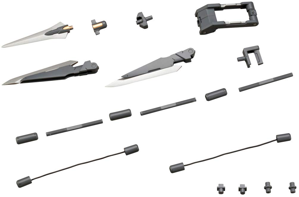 

Kotobukiya M.S.G Modeling Support Goods Weapon Unit 11 Trident Spear, Total Length Approximately 204mm, Non-Scale Plastic Model