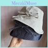 Sweet Style Summer Cotton Fisherman Cap With Wide Brim For Sun Shade
