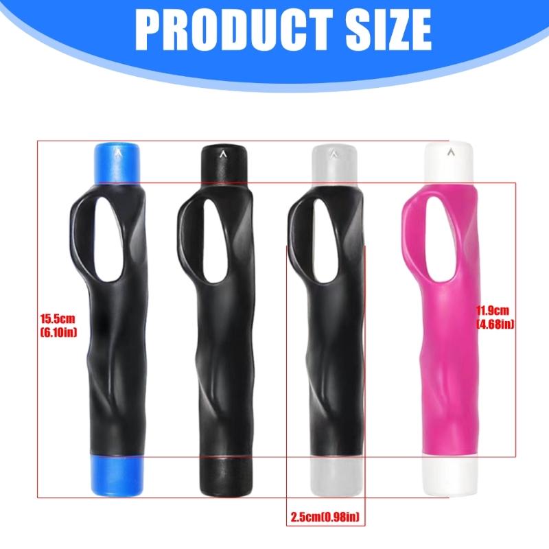 4pack Ergonomic Golf Grip Corrector Quickly Install Golf Golf Putting Aid Corrector for Precise Hand Alignment