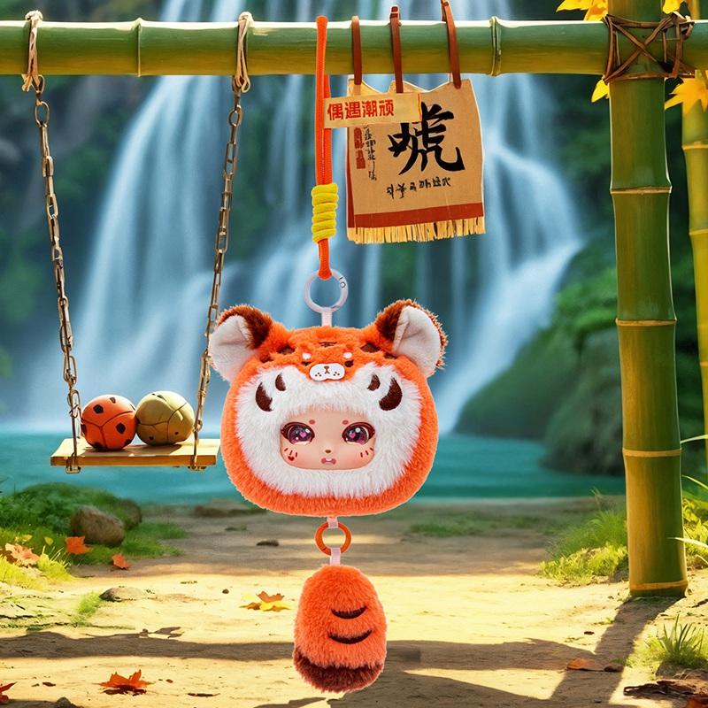 Cute Rubber Animal Doll Pendant (Rabbit/Lamb/Squirrel/Fox/Monkey/Tiger/Leopard) Companion Doll Is The Best Holiday Gift