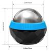 Stainless Steel Massage Roller: Handheld Cold & Hot Compress Ball for Muscle Relaxation and Fascia Relief.