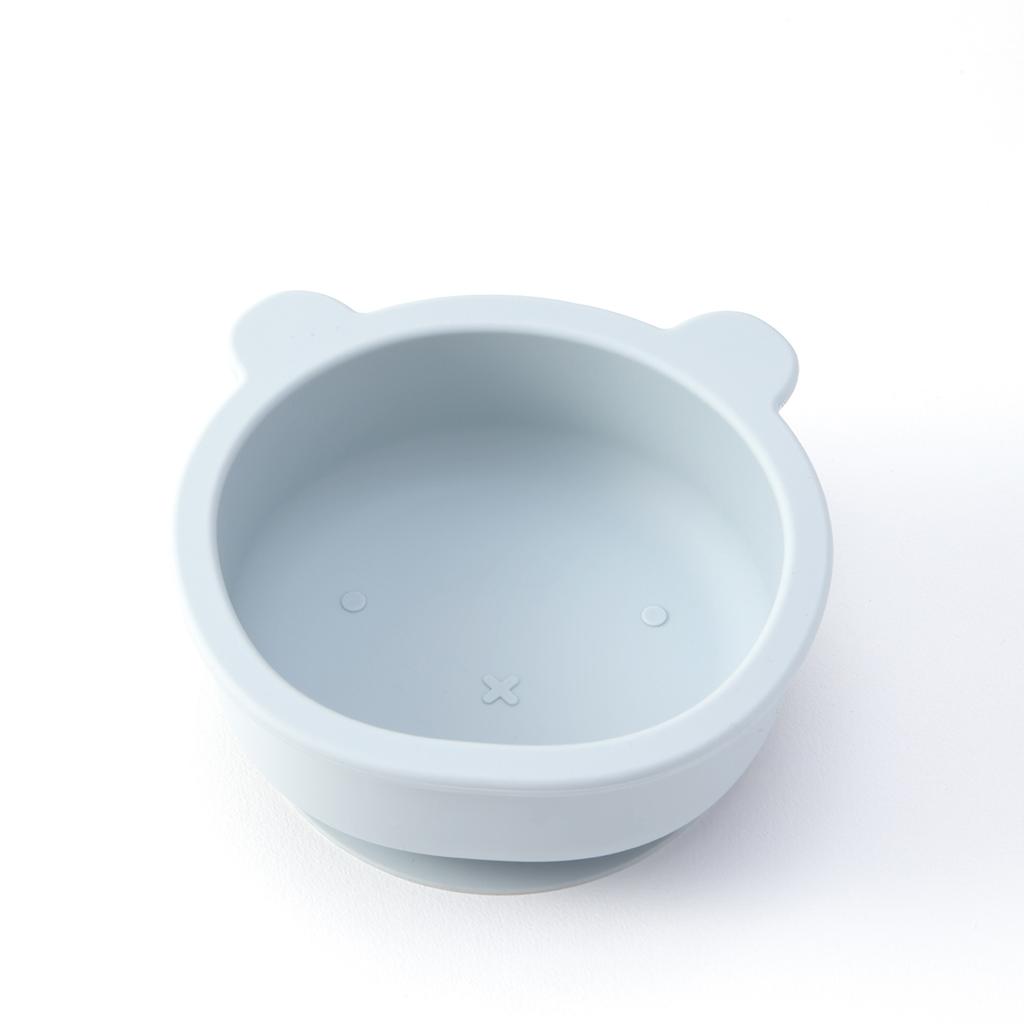 Color Kids 1PCS Cartoon Bear Silicone Bowl Toddler Self Feeding Set Suction Base BPA Free Baby Weaning Essentials